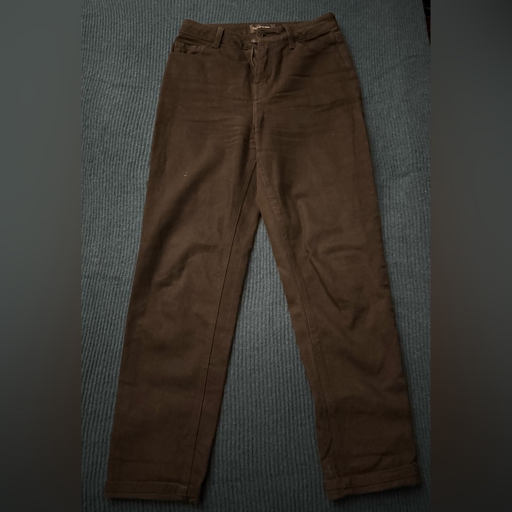 Fashion nova black straight jeans